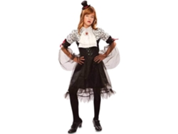 Disfraz de Niña DISFRAZZES Vampiresa Oscura (Talla: 5 a 6 años)
