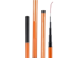 Caña De Pescar Para Carpas 2,7/3,6/4,5/5,4 M, Fibra Carbono Resistente, Portátil, Ultraligera, Telescópica,...