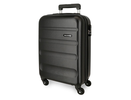 MALETA DE CABINA ROLL ROAD FLEX RÍGIDA EXPANDIBLE 55CM NEGRO