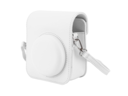 Mochila para cámara instantánea Fujifilm Instax Mini 12, bolsa de PU con correa ajustable