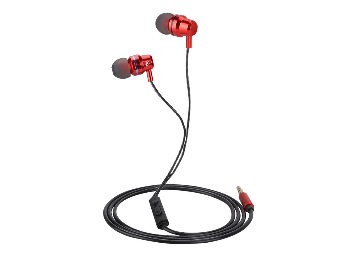 Auriculares Inalámbricos Metálicos De Sonido Estéreo 3d Con Micrófono Para Pubg Red