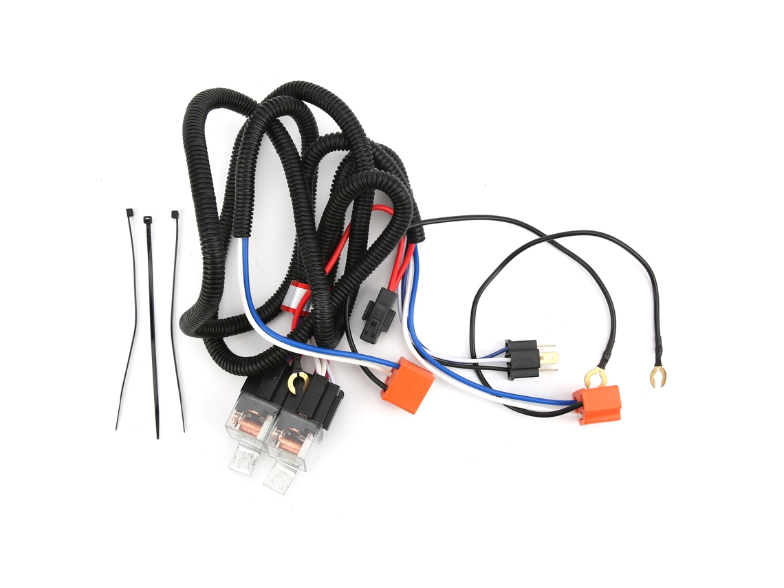Harness De Cableado Con Relé Para Faros, Kit Impermeable Pe, Potenciador De Luz, 12v Dc, Accesorio Para Coches