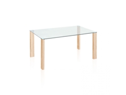 Mesa de comedor Valya Cristal - Cambria 150 x 75 x 90 cm
