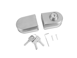 2026 Store-cerradura De Puerta De Cristal De Acero Inoxidable 10~12mm Con Llaves Para Hogar Hotel Baño
