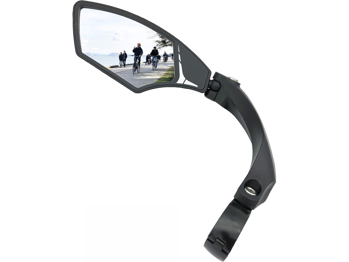 Espejo retrovisor para bicicleta ajustable y giratorio, vidrio resistente a explosiones de alta definición, espejo retrovisor para bicicleta.