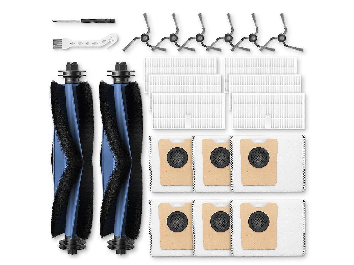 Roller Brush Side Brush Mop Cloth Replacement Parts For M3 Robot Vacuum Cleaner Accessories