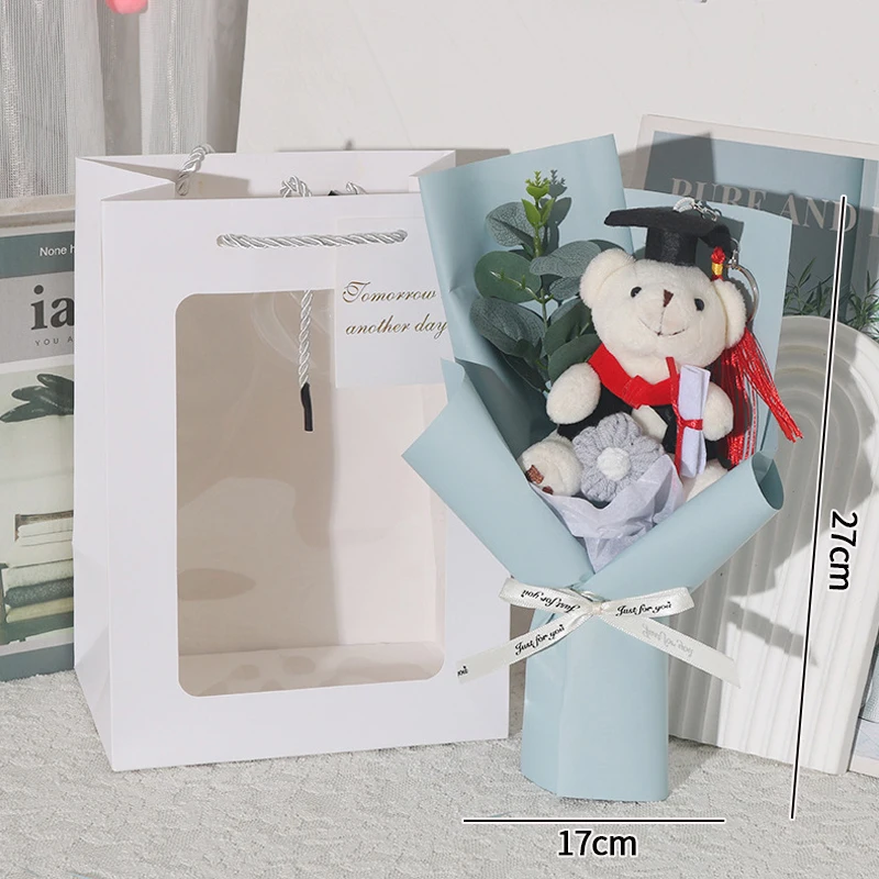 Buquês De Crochê, Buquês De Formatura, Presentes De Crochê Feitos À Mão
