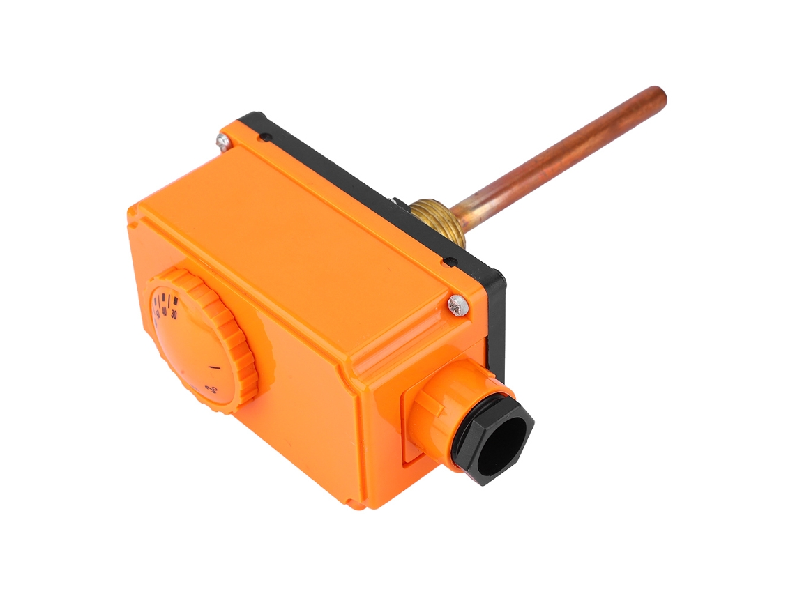 Termostato Controlador De Temperatura Para Tuberías De Agua Caliente Hilo Macho G1/2 Inicio A Alta Temperatura 30-110°c