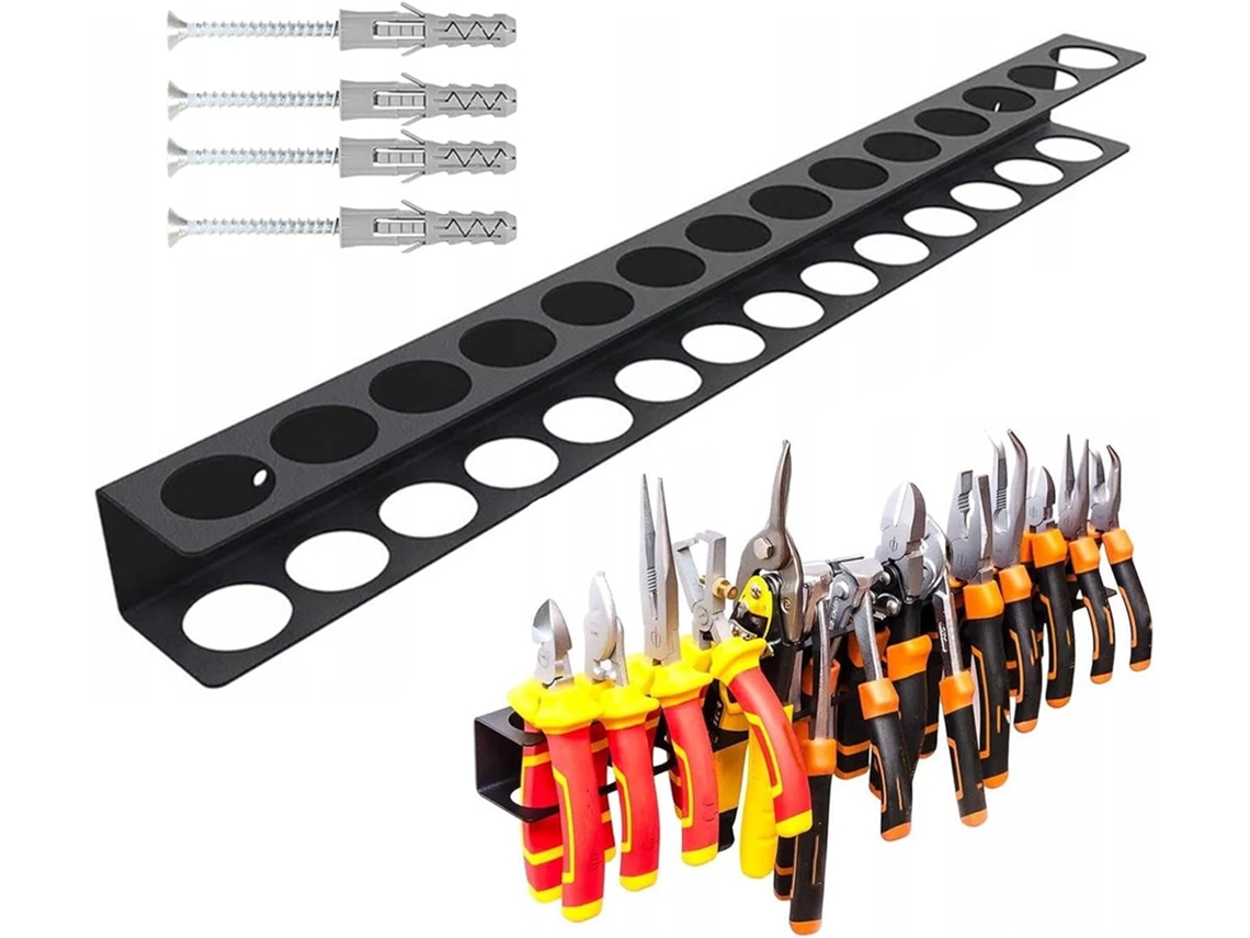 Estante De Almacenamiento Para Destornilladores, Martillos, Alicates, Herramientas Manuales, Soporte Para Destornilladores, Montaje En Pared
