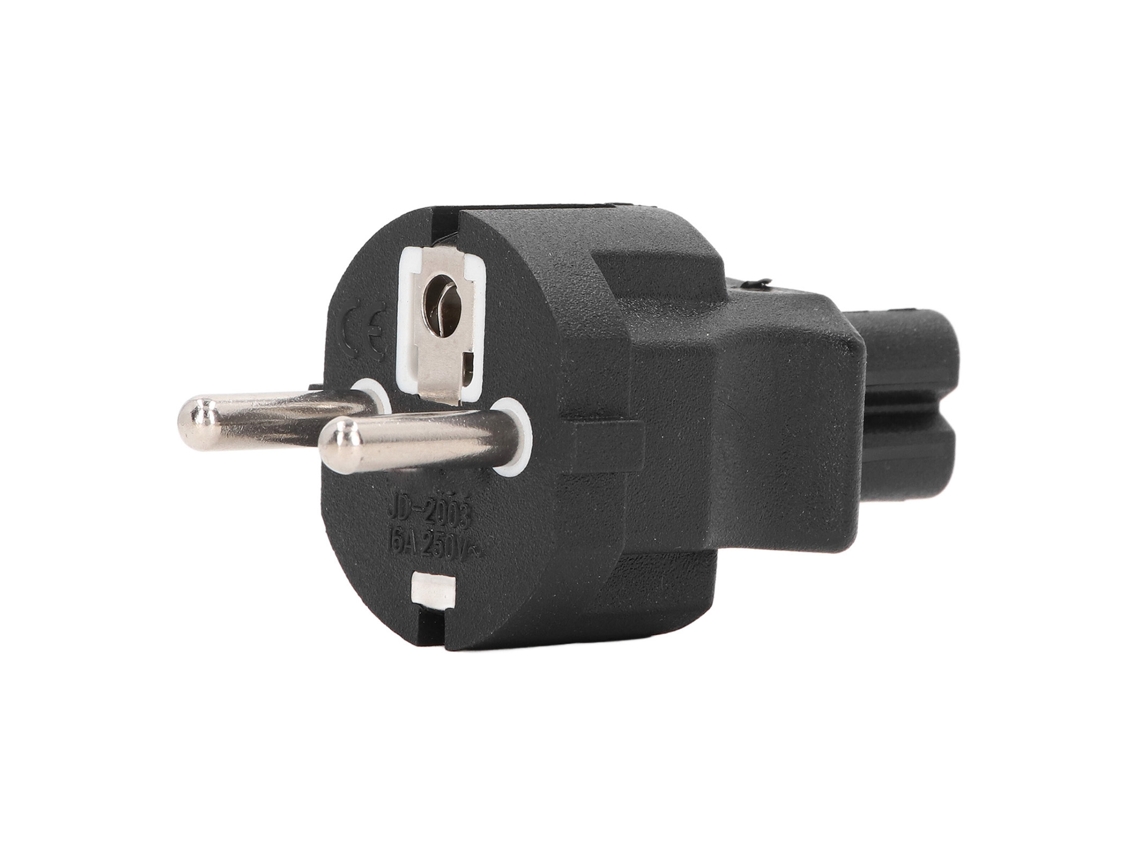 Adaptador de corriente Yhl de 4 piezas, de 2 pines a IEC320 C7, y adaptador de corriente de 4,8 mm a IEC320 C7.