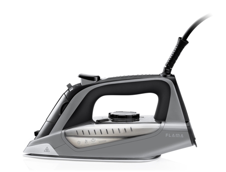 Plancha a Vapor FLAMA 5396FL (Jato vapor 210g/min - Base Cerámica)