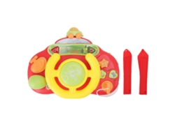 Ats-volante De Juguete Simulación Con Rotación Libre Música Sonido Educatsivo Para Niños Rojo