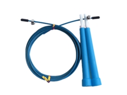 Cuerda Para Saltar De Acero Ajustable Para Niños, Adultos, Hombres, Mujeres, Entrenamiento De Velocidad, Fitness, Ejercicio, Azul