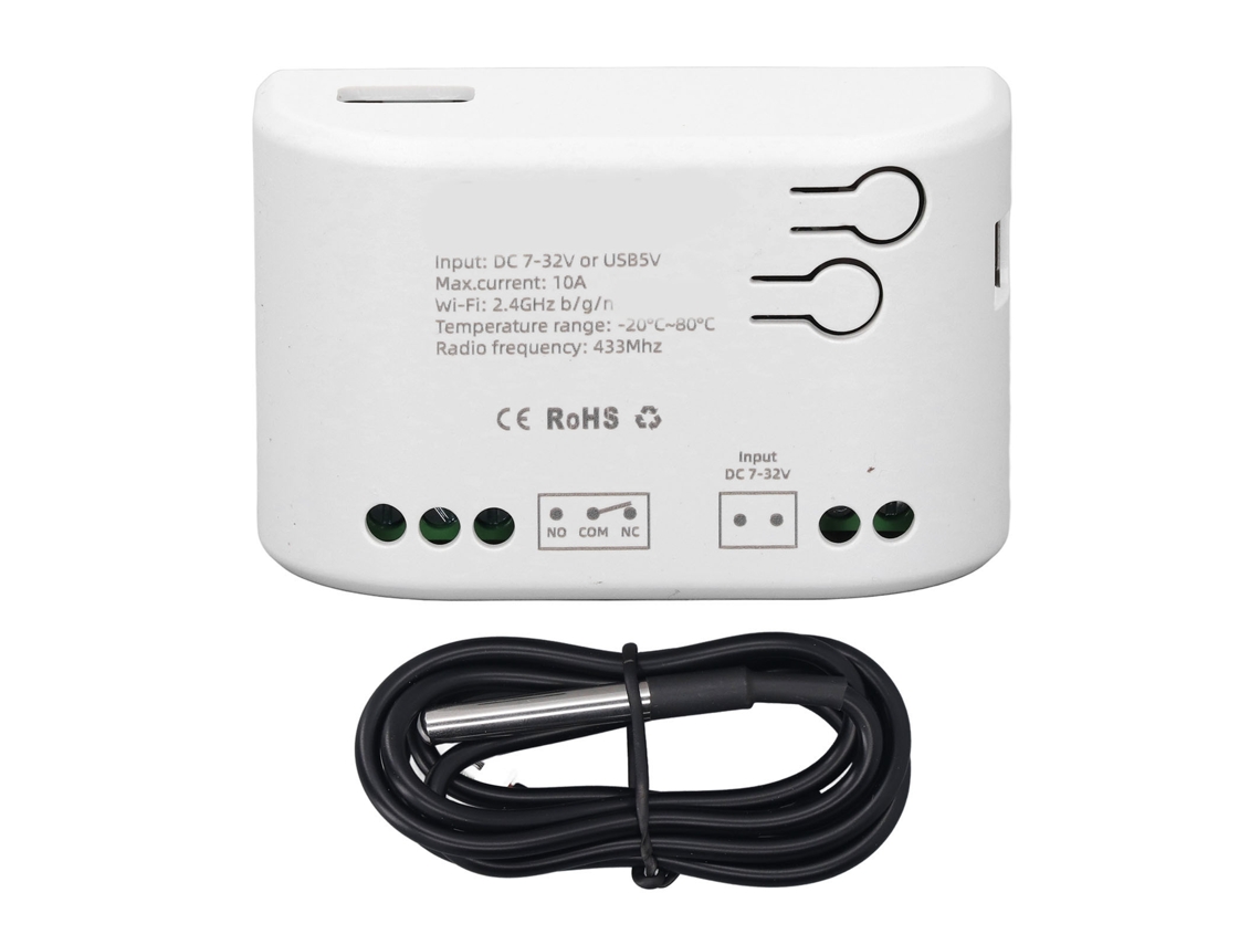 Relé Wifi Inteligente Momentáneo Latching 7-32v Control App Ewelink Hogar Inteligente