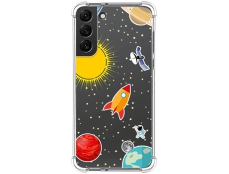 Carcasa Samsung Galaxy S22 Plus 5G TUMUNDOSMARTPHONE Dibujos Antigolpes Espacio Multicolor