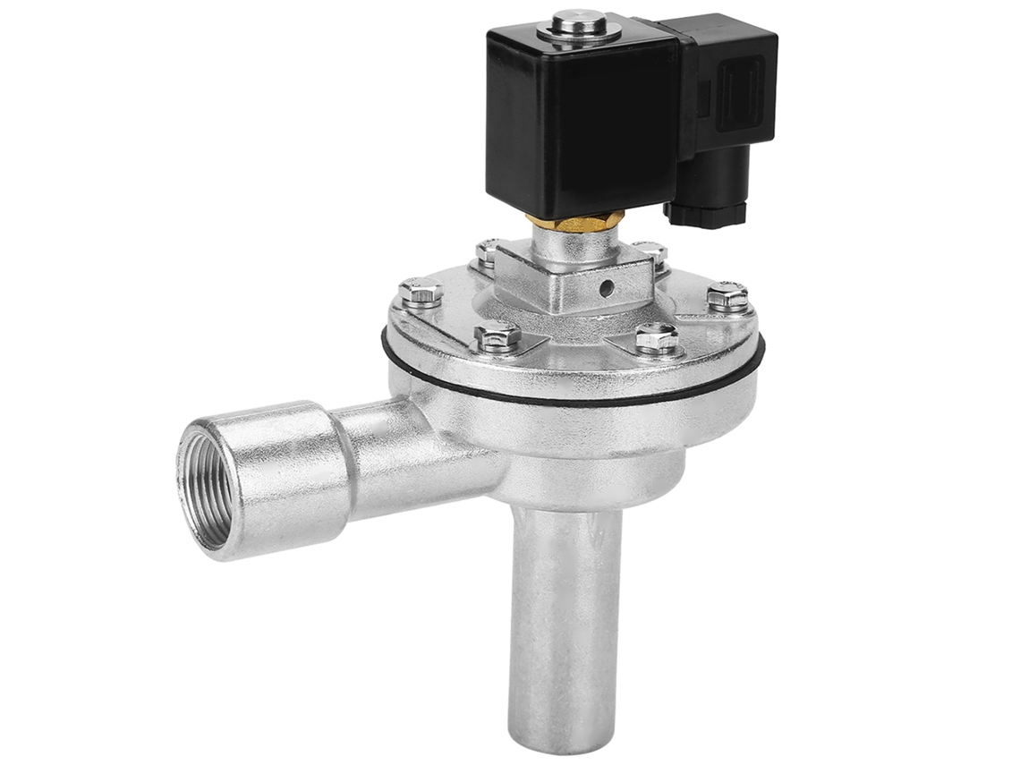 2026velora-válvula Solenoide De Pulso De Ángulo Derecho 2 Vías G3/4" Dmf-z-20a Ac 220v