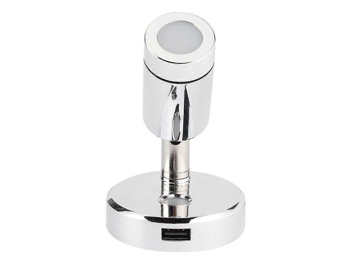 Luz de lectura LED de 12 V con carga USB para barcos y coches. Nostalgia88