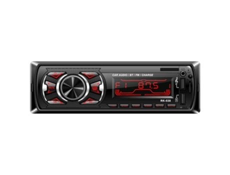 Auto Radio RK-538 Bluetooth USB SD Aux MP3 7 Colors