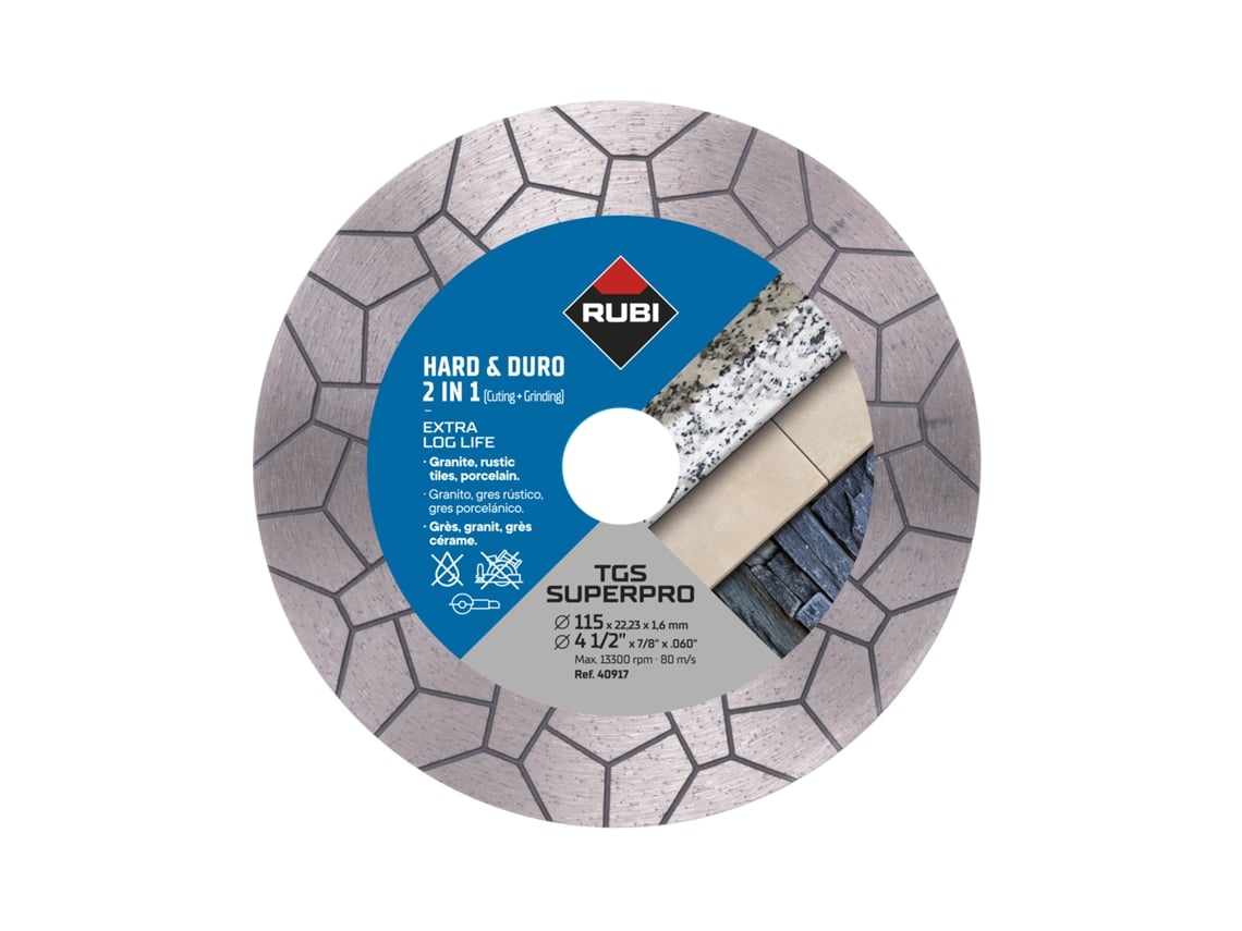 40917 TGS 115 SUPERPRO Disco Diamante RUBI