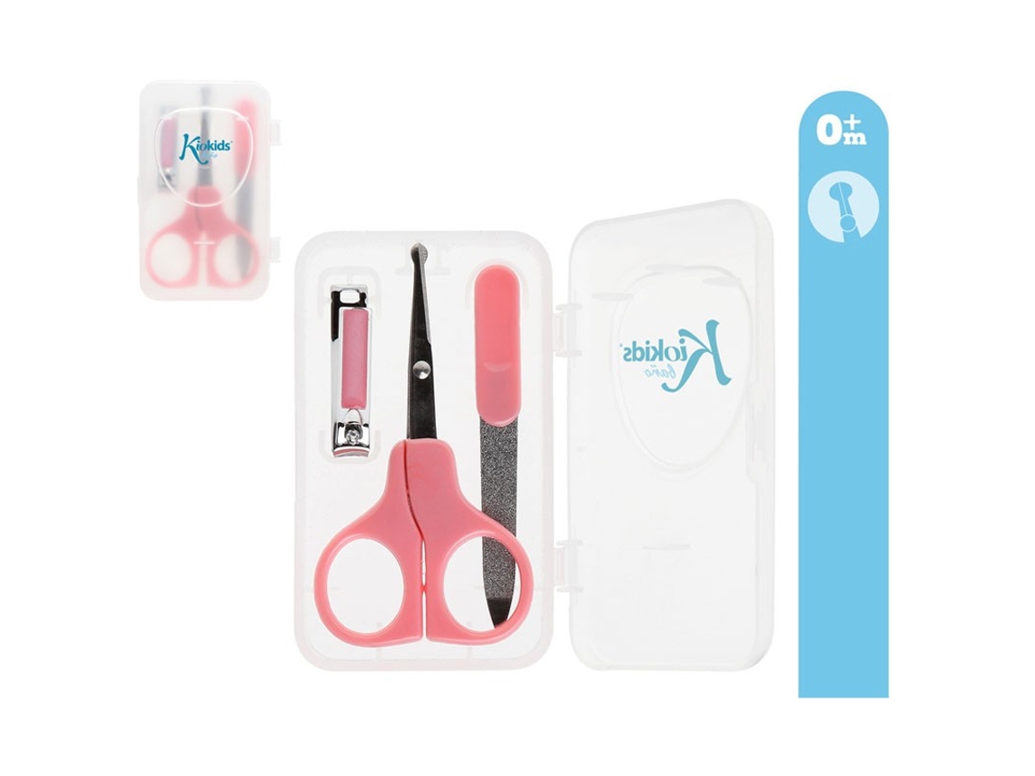 Set Tijeras Lima y Cortauñas KIOKIDS