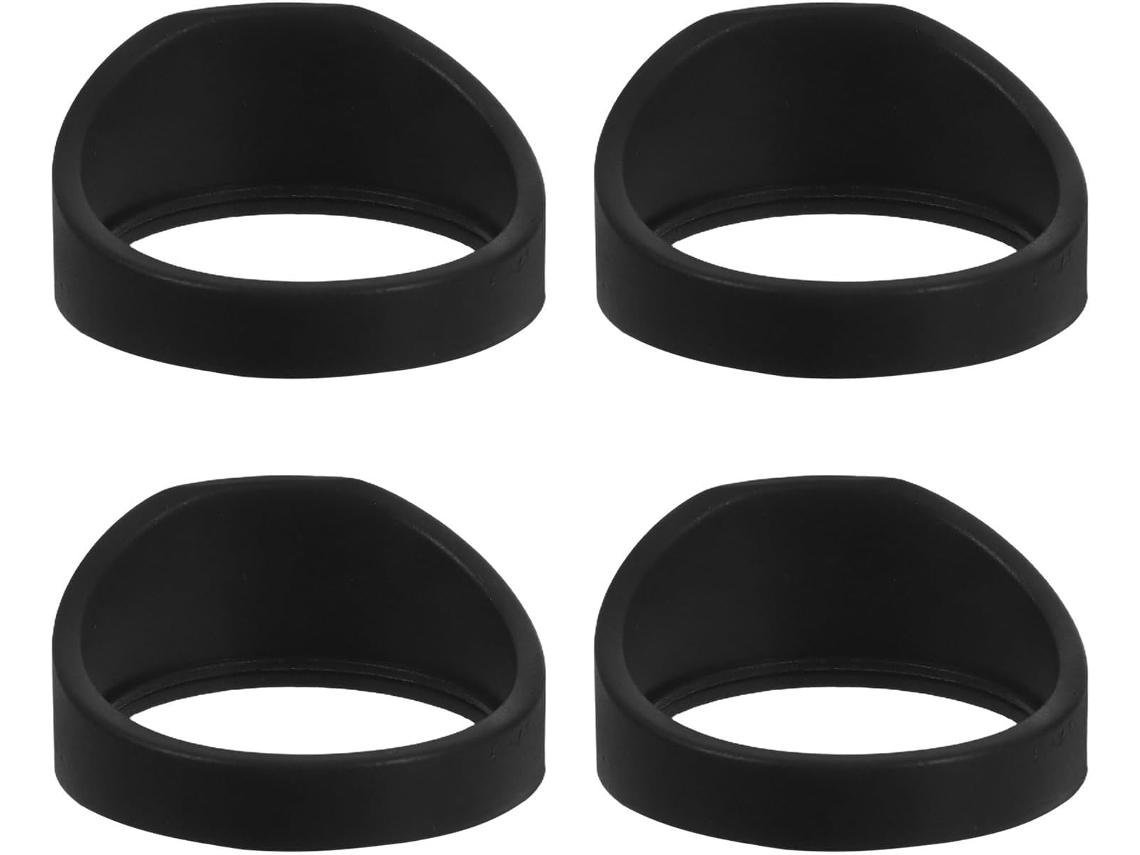 Juego De 4 Protectores Oculares: Goma Para Microscopios, Vasos,