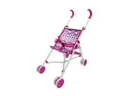 Accesorios REIG Cochecito de Muñecas 25,5 X 41,5 X 55,5 cm Plegable Rosa Azul (Edad Mínima Recomendada: 3 años)