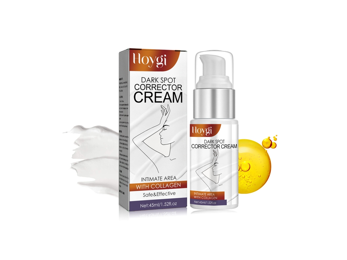 Crema corporal para aclarar las manchas oscuras