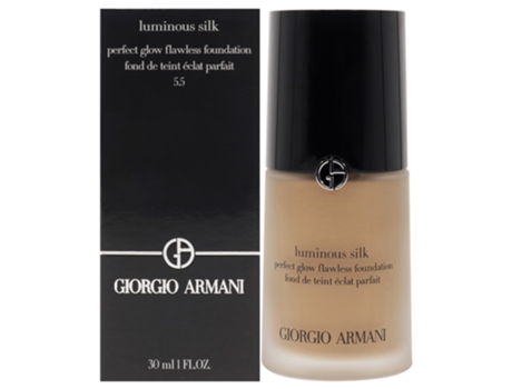 Base de seda luminosa - 5.5 Medium Neutral de GIORGIO ARMANI para mujeres - Base de 1 oz