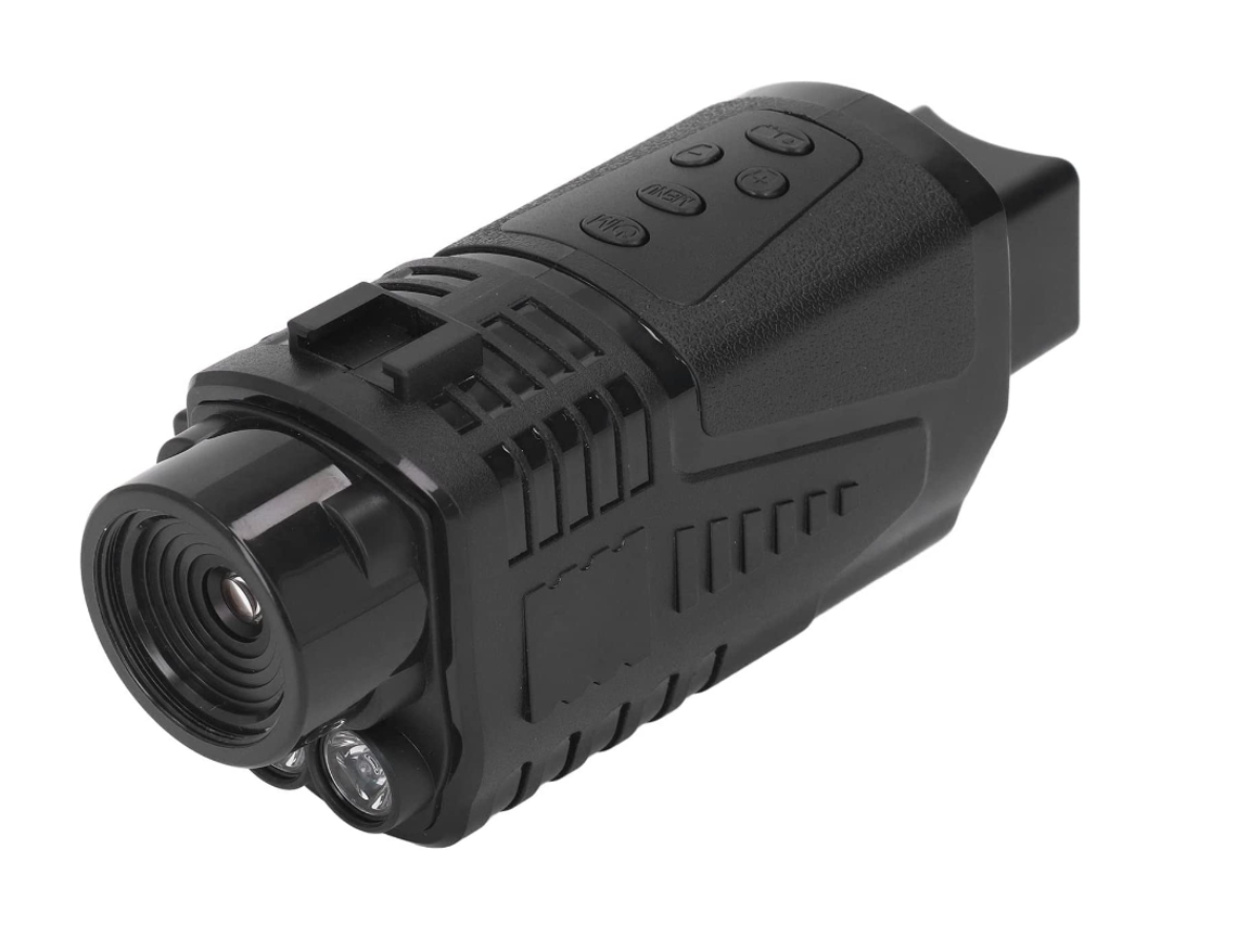 Monocular digital de visión nocturna para la oscuridad, binoculares de visión nocturna infrarroja de larga distancia 1080p Full HD, negro Bestvite