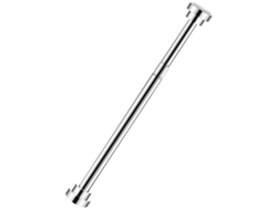 Barra de ducha ajustable de 55 a 85 cm, barra de tensión de ducha Jortmrd