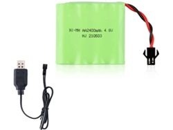 Pieza para Teledirigidos 1 pila recargable Ni-MH de 4,8 V y 2400 mAh