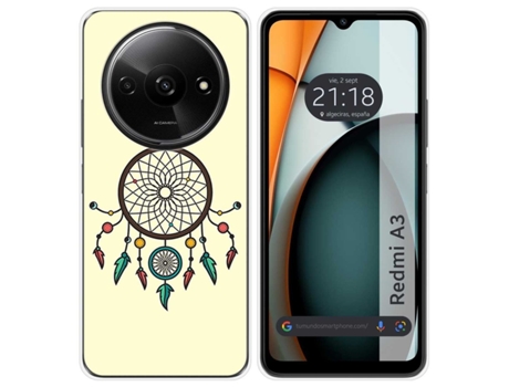 Funda para Xiaomi Redmi A3 TUMUNDOSMARTPHONE Silicona Multicolor