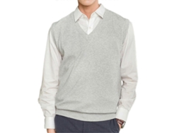 Chaleco sin mangas para hombre, holgado y cálido, con cuello en V, de Xinhan.