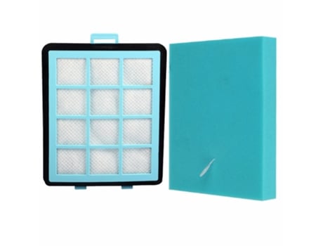 2 unids/lote 1 * filtro 1 * algodón para Philips FC8760 FC8761 FC8764 FC8766 FC8767 FC97 ** piezas de filtros HEPA para aspiradora