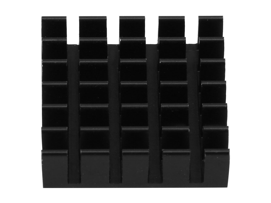 10 Disipadores De Calor De Aluminio P2006-b Para Radiadores De Chips De Placas Base