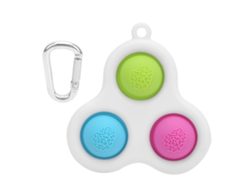 Juguete Sensorial Antiestrés Con Burbujas Para Niños, Adultos Y Personas Con Discapacidades Especiales - Verde, Azul, Rosa