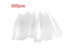 Rebe-500 Dicas De Unhas Falsas Para Mostrar Paleta De Cores Ferramenta De Manicure Bastões Plásticos Transparentes Para Praticar