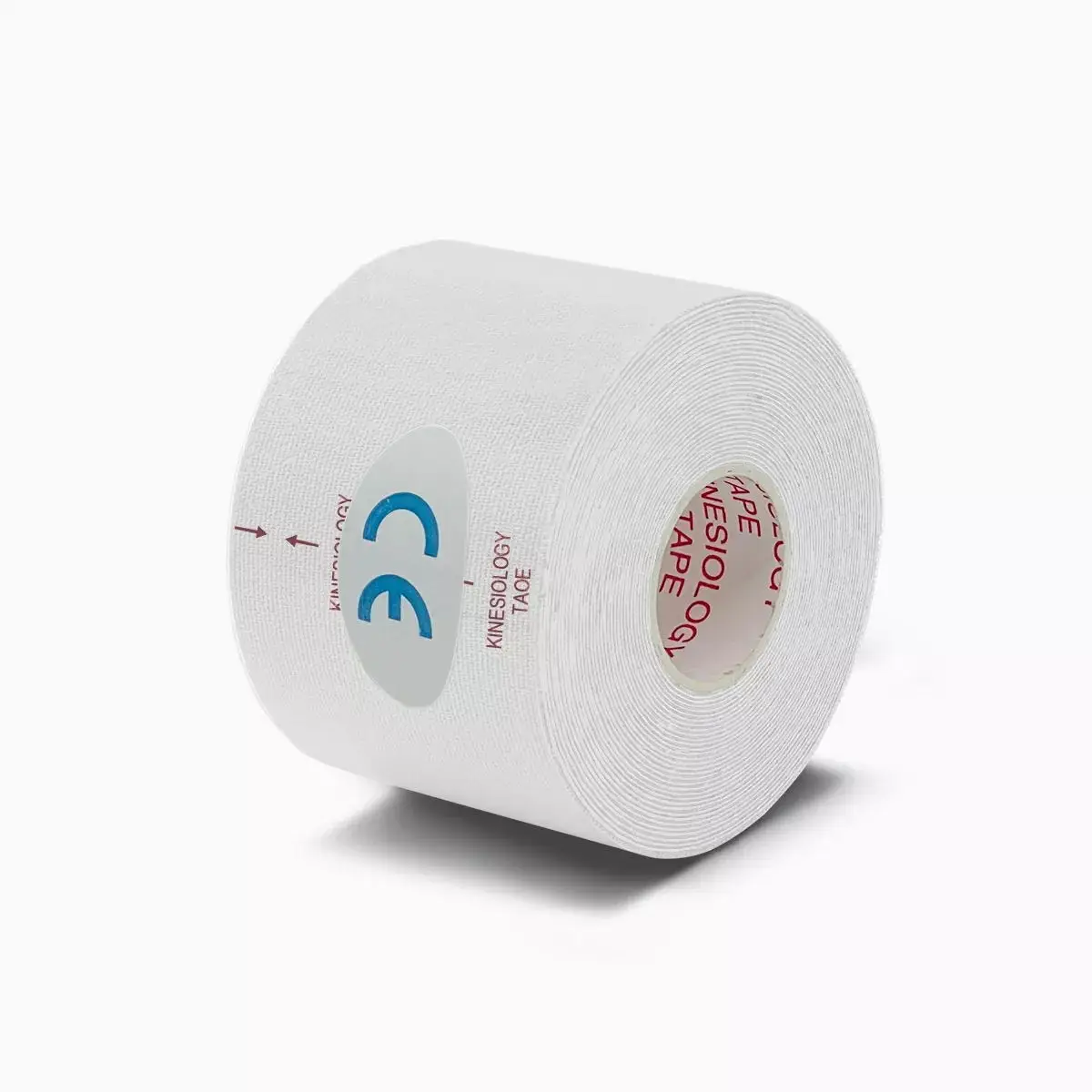 Vendaje muscular de algodón KINESIOFIT para deportes, blanco (5 x 500 cm)