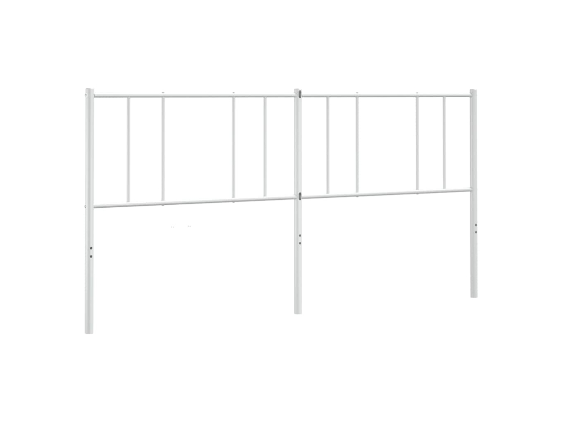 Cabecero de repuesto 180 cm Metal Blanco MAISON EXCLUSIVE