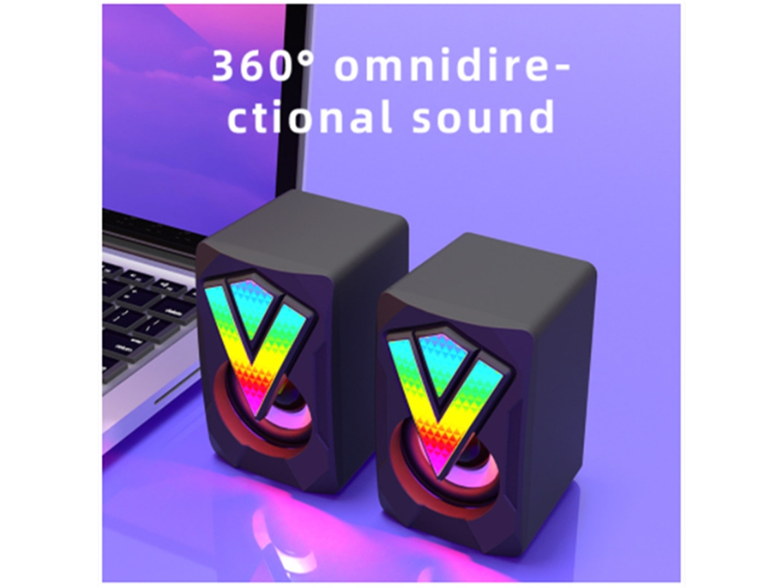Altavoces De Ordenador (estéreo 2.0 Con Control De Volumen)