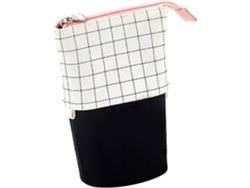 1 Estuche Para Lápices Con Estampado Floral, Altura Ajustable, Moderno Y Práctico.