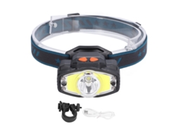 Linterna Frontal Cob De Alto Brillo Con Inducción, Carga Usb, Resistente Al Agua Para Acampar.