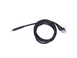 Cable De Datos De Carga Rápida Kuulaa De 60 W Y 3 A Para Ios A Usb Tipo C 2 En 1 Con Cable Trenzado