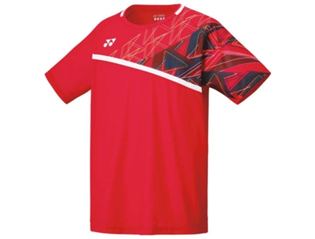 Camiseta de Hombre YONEX Crew Neck Tenis Rojo (S)