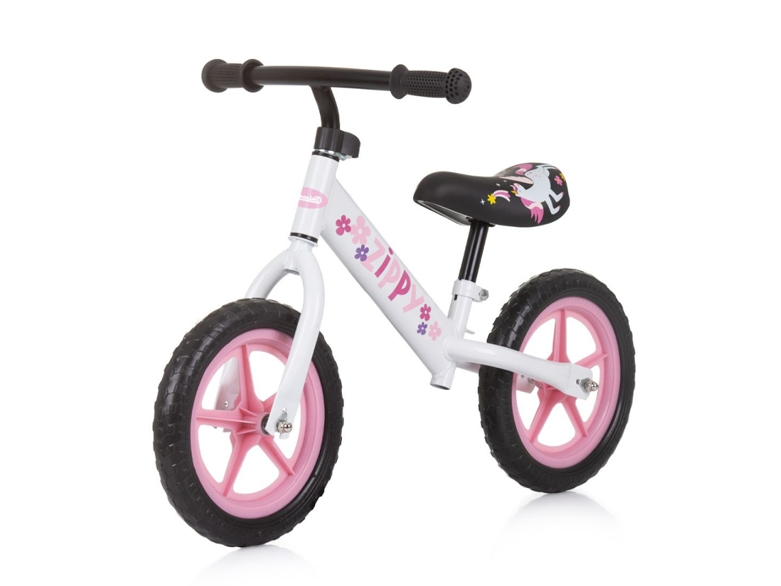 Bicicleta de equilibrio para niños Chipolino Pink Zippy
