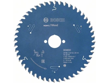 Disco de Sierra Circular BOSCH Expert para Madera 190x30x2.6 mm - 48