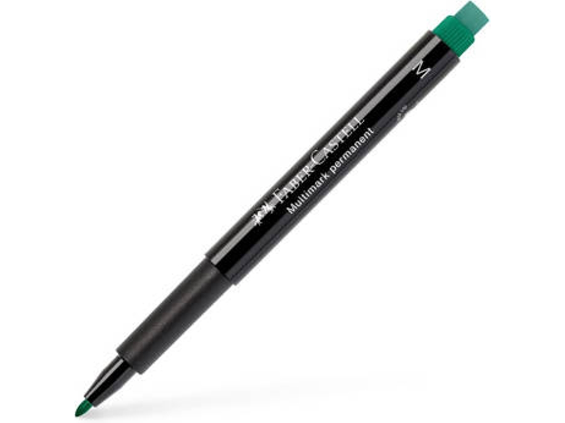 Marcador FABER-CASTELL Medio (Verde - 0.9 mm)