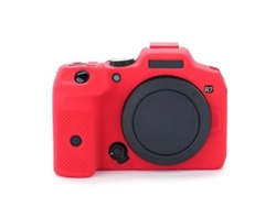 Funda protectora de silicona flexible compatible con cámara Canon Eos R7, antiarañazos y anticaídas Facpoet Case