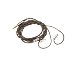 Cable Para Auriculares Mmcx De 3,5 Mm Chapado En Cobre Plateado Para Sennheiser Ie300, Ie600 E Ie900, 1,2 M