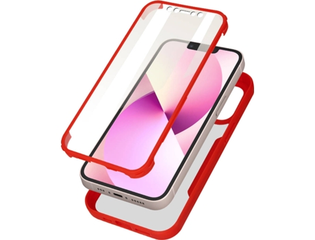 Carcasa iPhone 13 AVIZAR Protección 360° Rojo